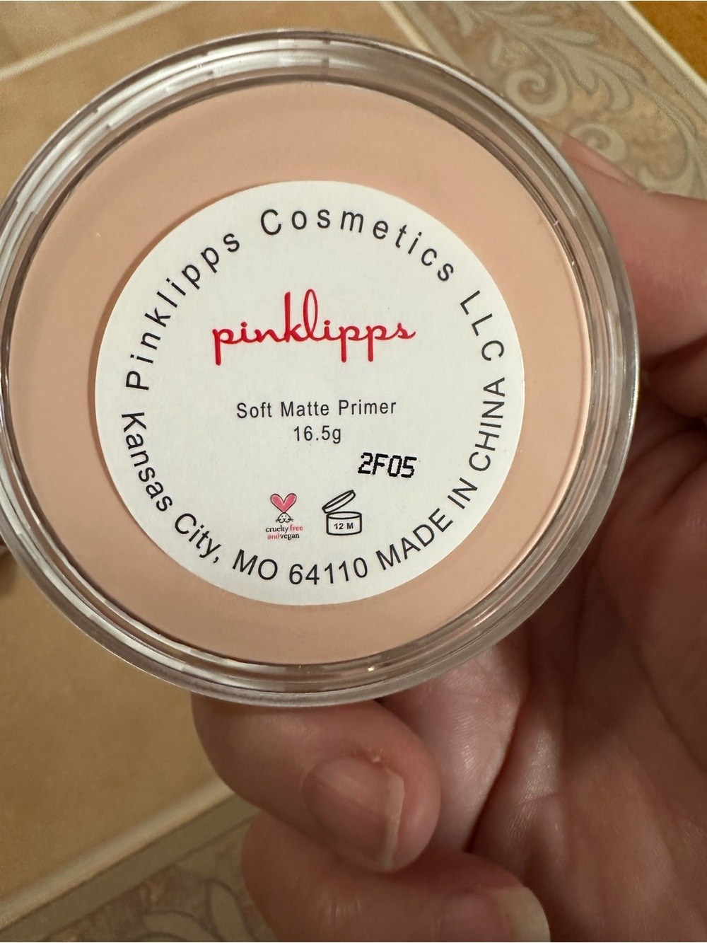 Pinklipps Soft Matte Primer — Nude Pink Base for Smooth Skin